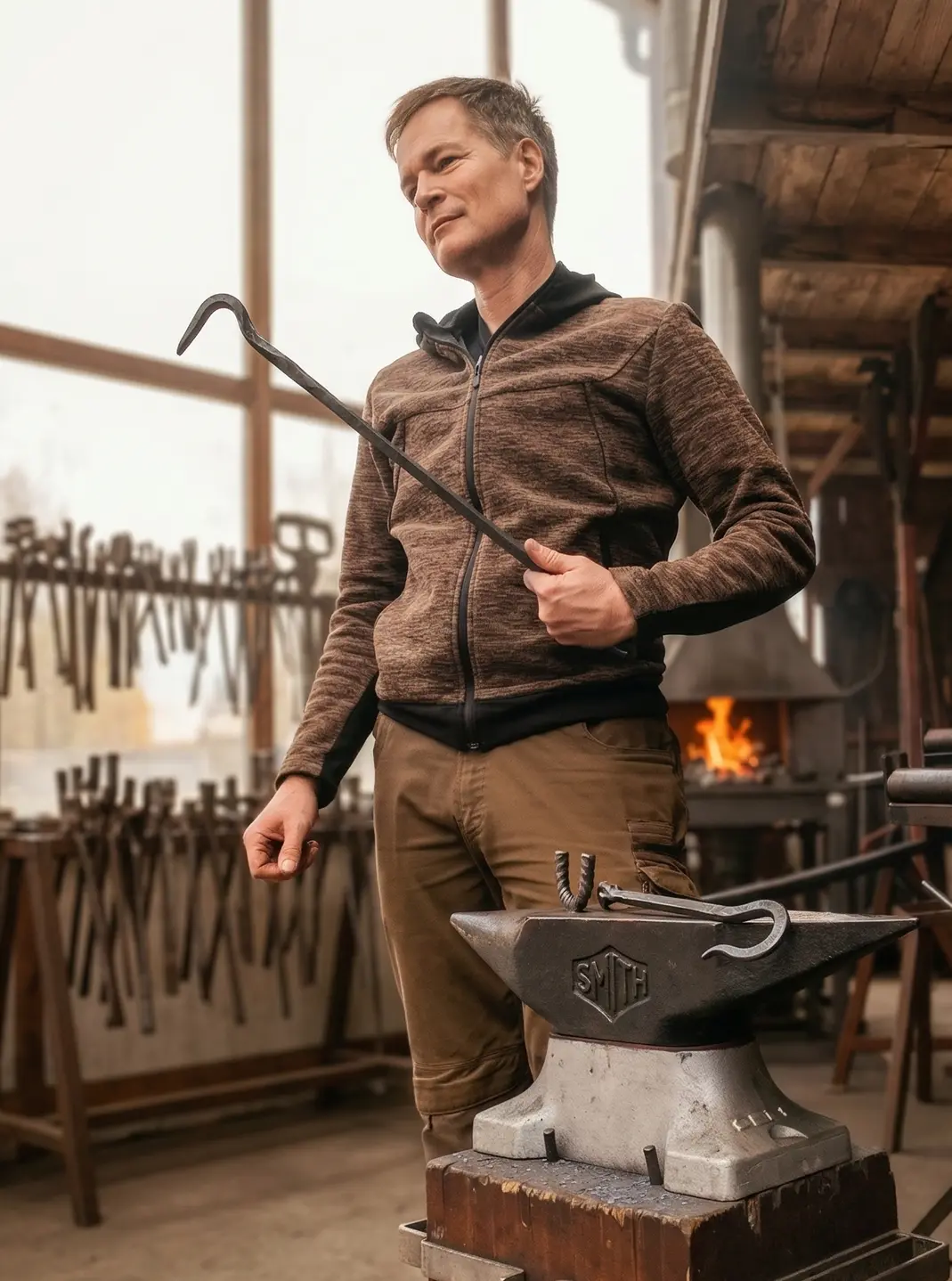 Heißes Eisen im Feuer